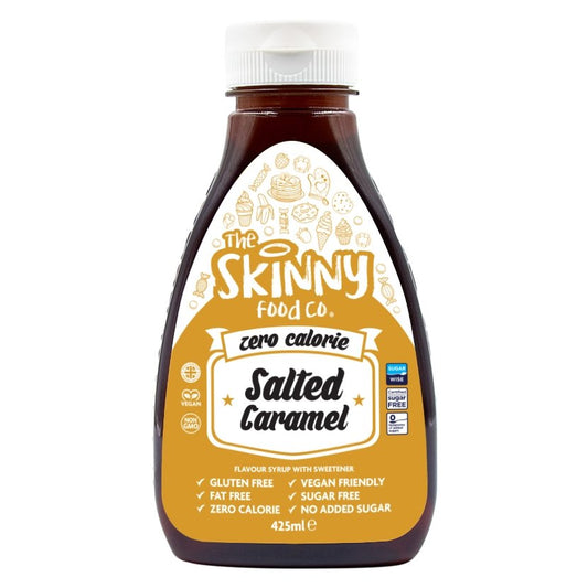 The Skinny Food Co Skinny Syrup 425ml Salted Caramel packshot