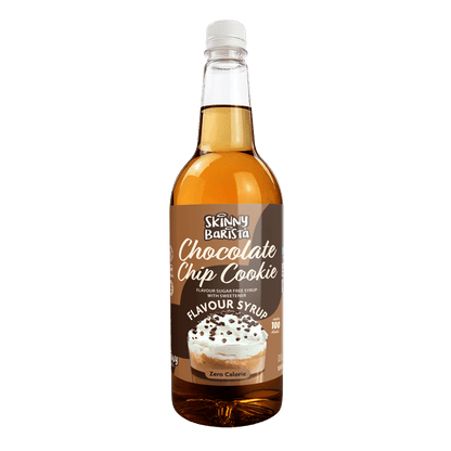 The Skinny Food Co Skinny Barista Zero Calorie Coffee Syrup 1000ml - Chocolate Chip Cookie (Limited Edition)