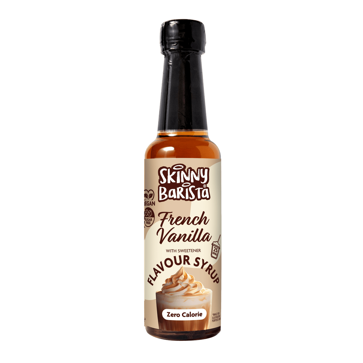 The Skinny Food Co Sugar Free Coffee Syrup 250ml - French Vanilla