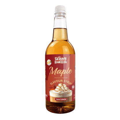The Skinny Food Co Skinny Barista Zero Calorie Coffee Syrup 1000ml - Maple (Limited Edition)