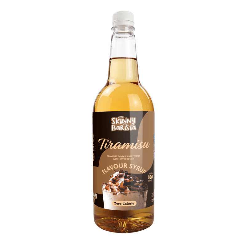 The Skinny Food Co Skinny Barista Zero Calorie Coffee Syrup 1000ml - Tiramisu (Limited Edition)