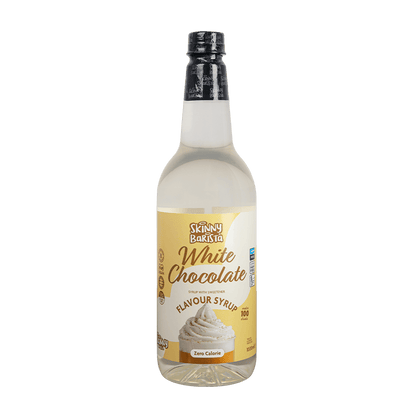 The Skinny Food Co Skinny Barista Zero Calorie Coffee Syrup 1000ml - White Chocolate