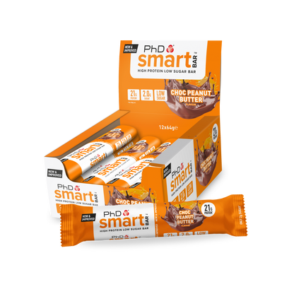 PhD Nutrition Smart Bar 12x64g - Choc Peanut Butter
