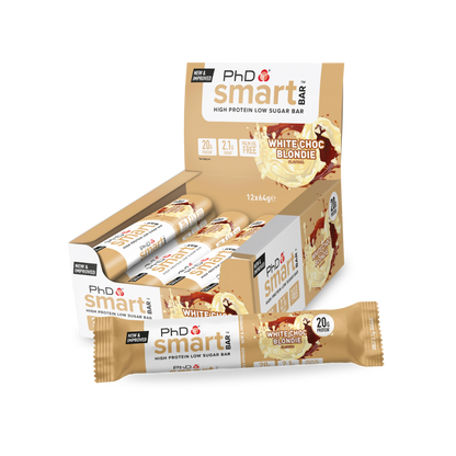 PhD Nutrition Smart Bar 12x64g - White Choc Blondie