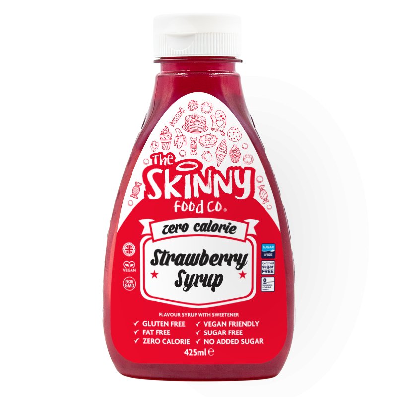 The Skinny Food Co Skinny Syrup 425ml Strawberry