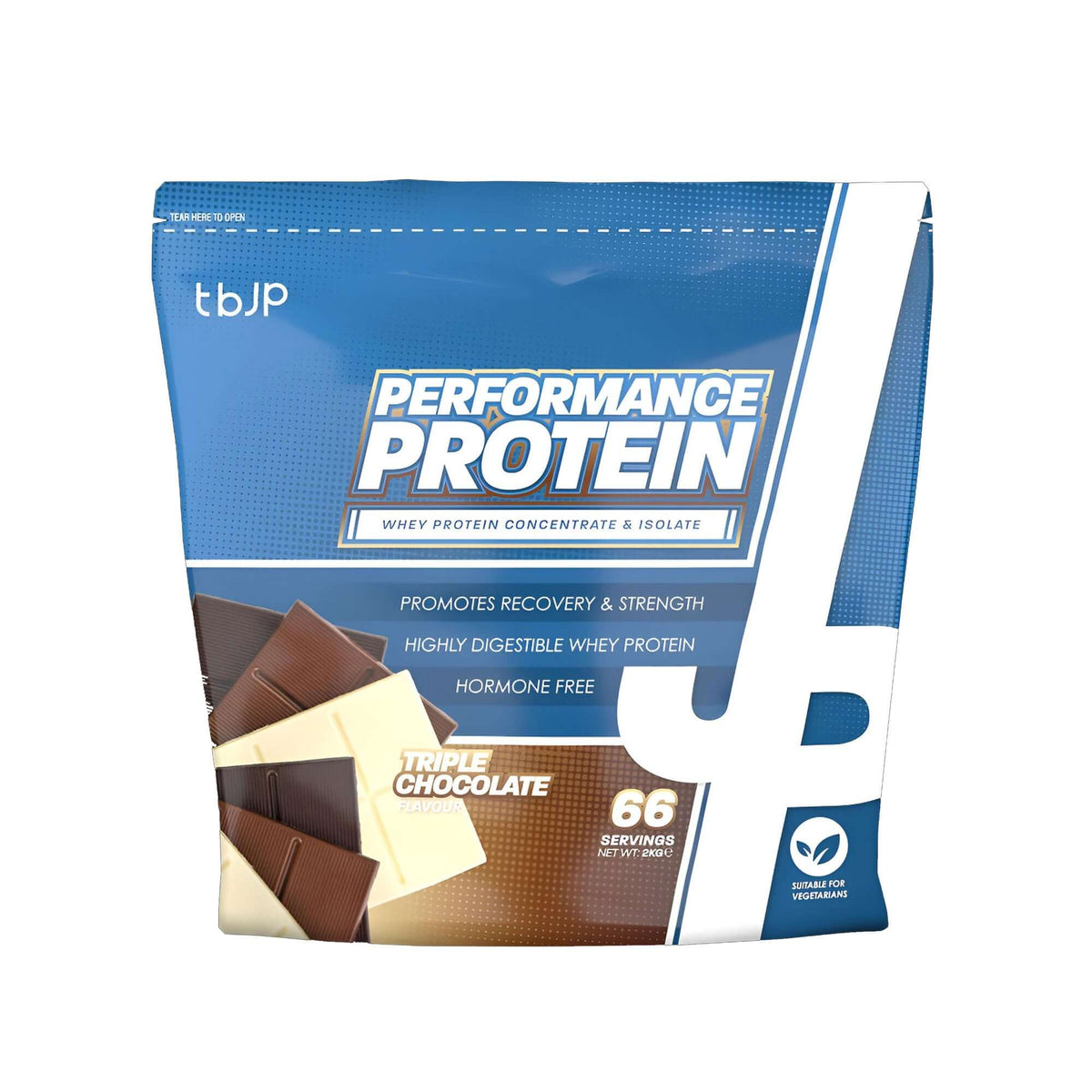 Trained By JP Performance Protein 2kg Triple Chocolate packshot