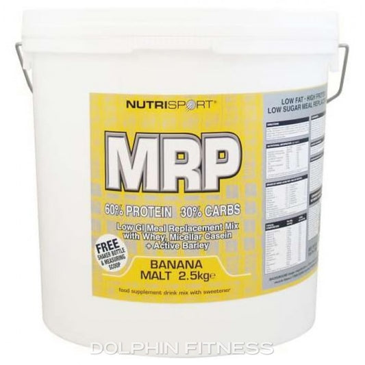 NutriSport MRP Meal Replacer Banana Malt 2.5kg tub