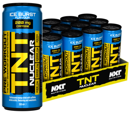 NXT Nutrition TNT Nuclear 12x330ml Ice Burst packshot
