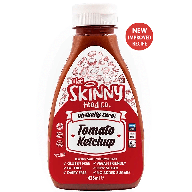 The Skinny Food Co Skinny Sauce 425ml Tomato Ketchup packshot