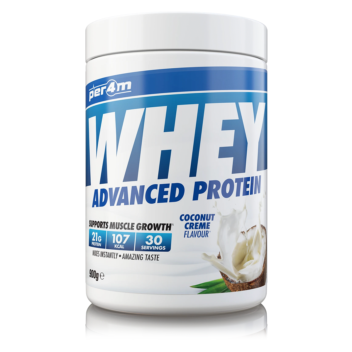Per4m Advanced Whey Protein 900g Coconut Crème