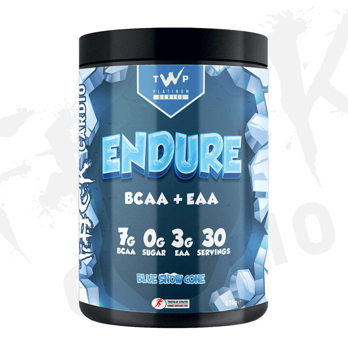 TWP Endure BCAA + EAA 510g Blue Snowcone packshot
