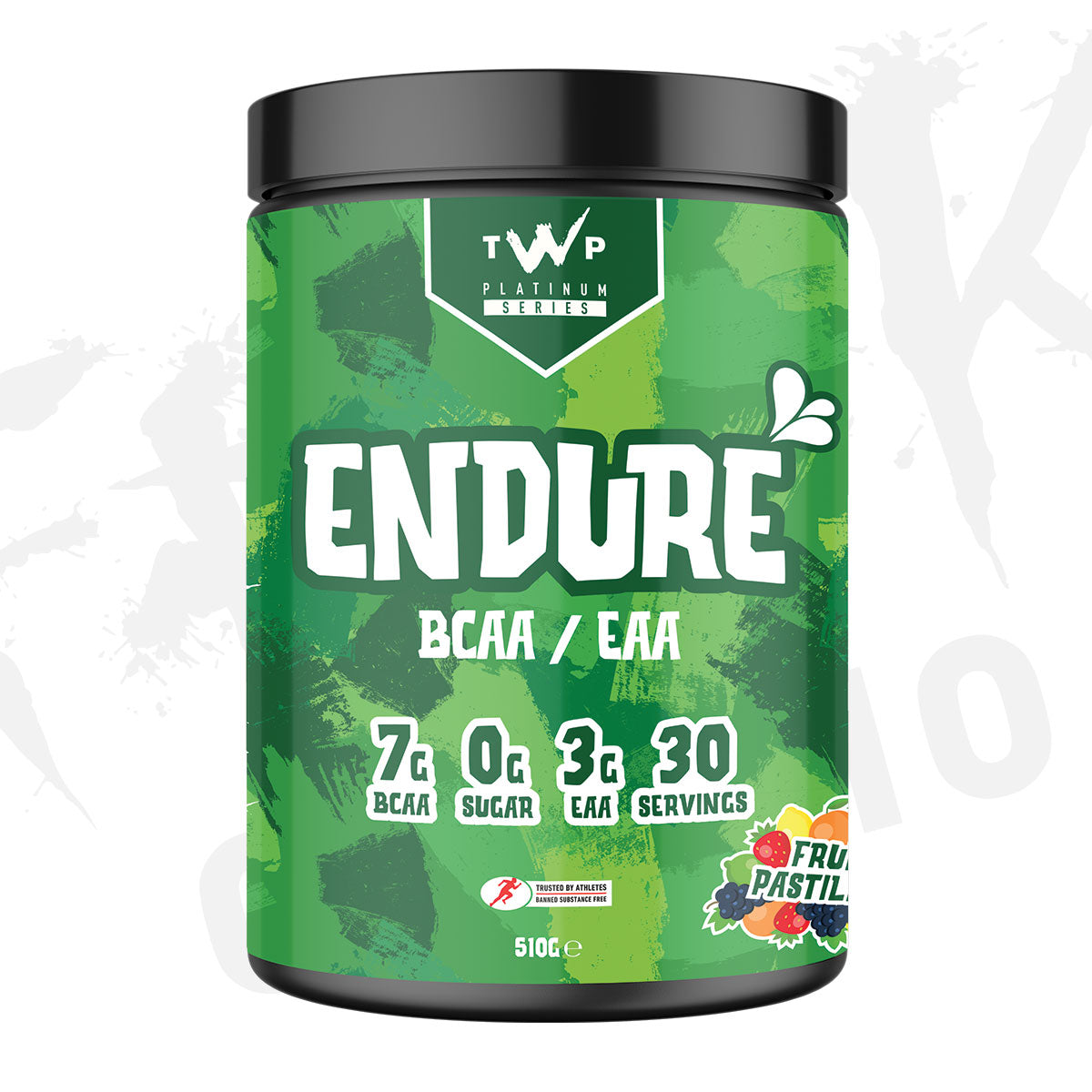 TWP Endure BCAA + EAA 510g Fruit Pastilles packshot