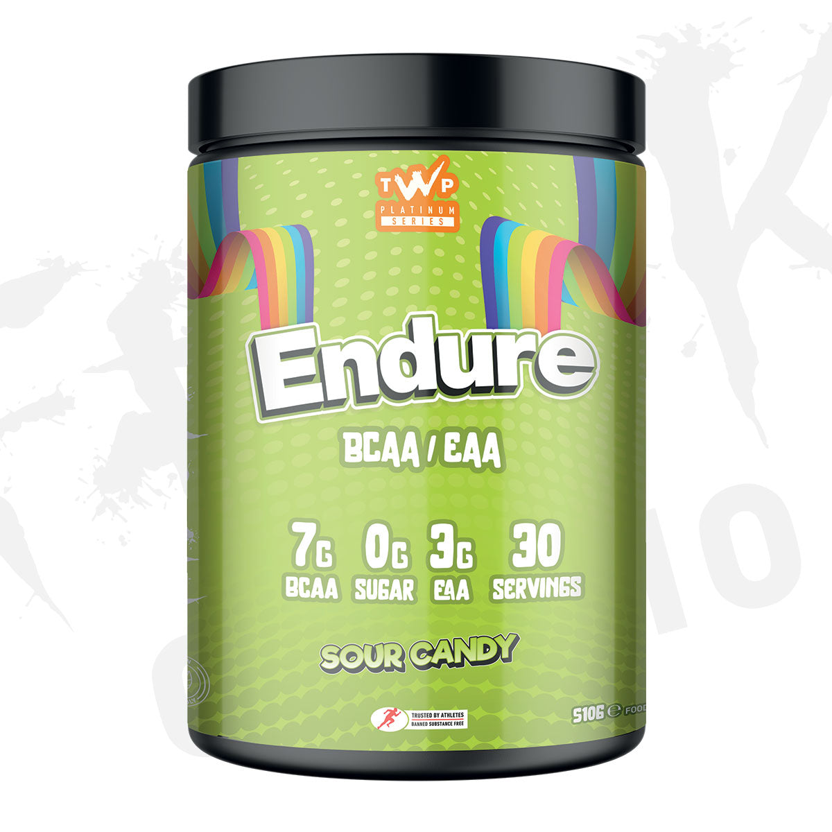 TWP Endure BCAA + EAA 510g Sour Candies packshot