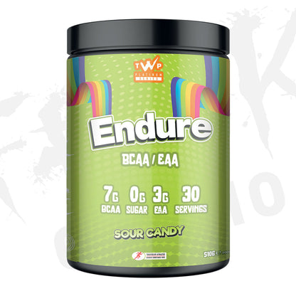 TWP Endure BCAA + EAA 510g Sour Candies packshot