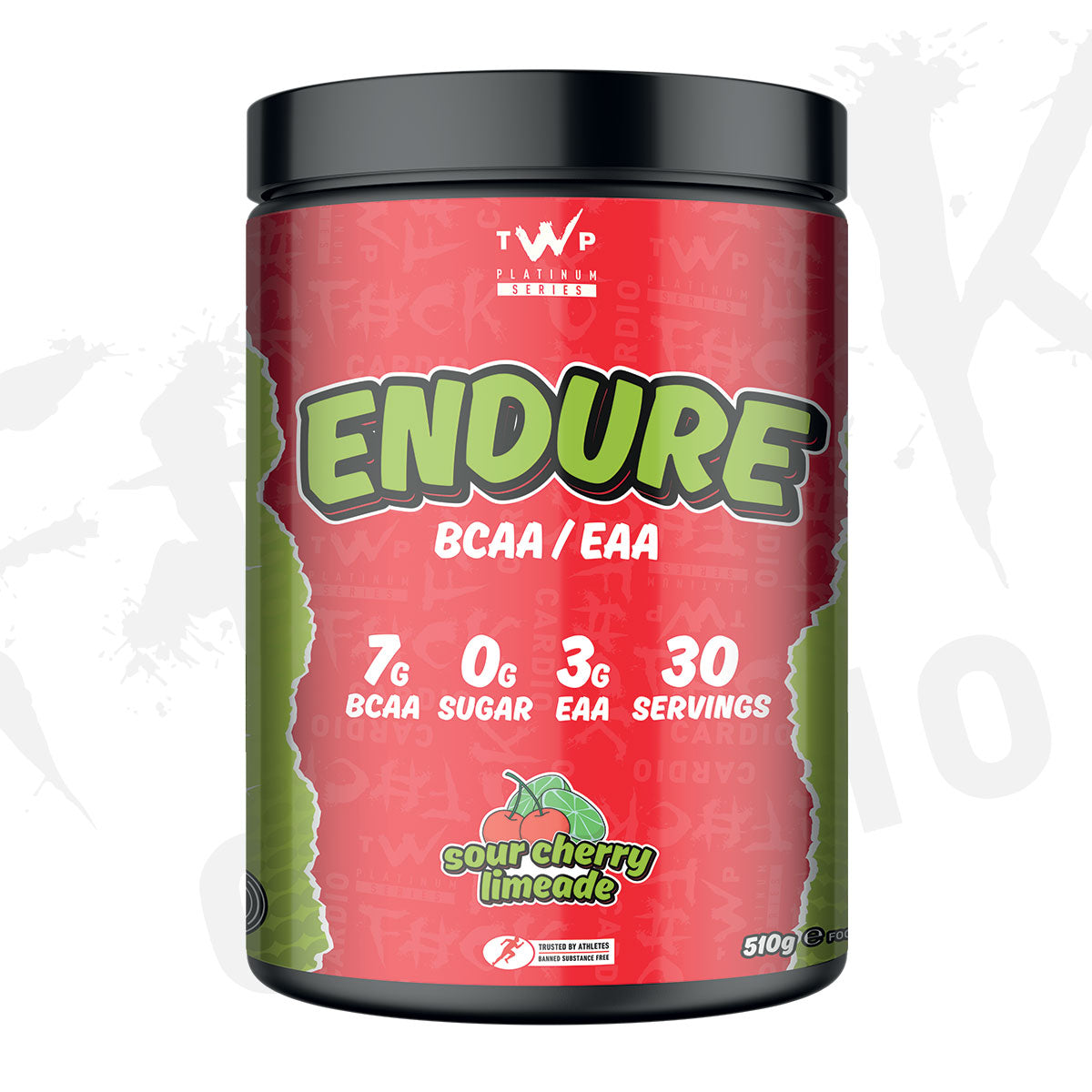 TWP Endure BCAA + EAA 510g Sour Cherry Limeade packshot