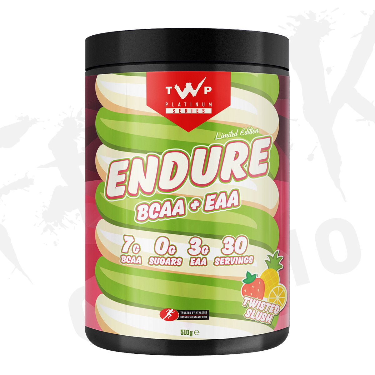 TWP Endure BCAA + EAA 510g Twisted Slush packshot