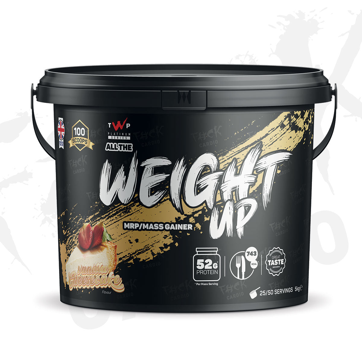 TWP All The Weight Up 5kg Vanilla Cheesecake packshot