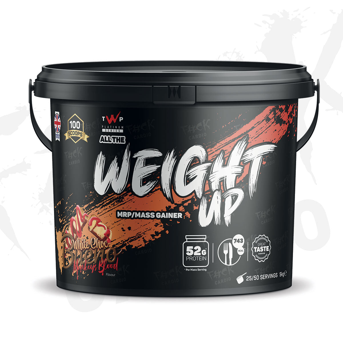 TWP All The Weight Up 5kg White Choc Bueno Monkey packshot