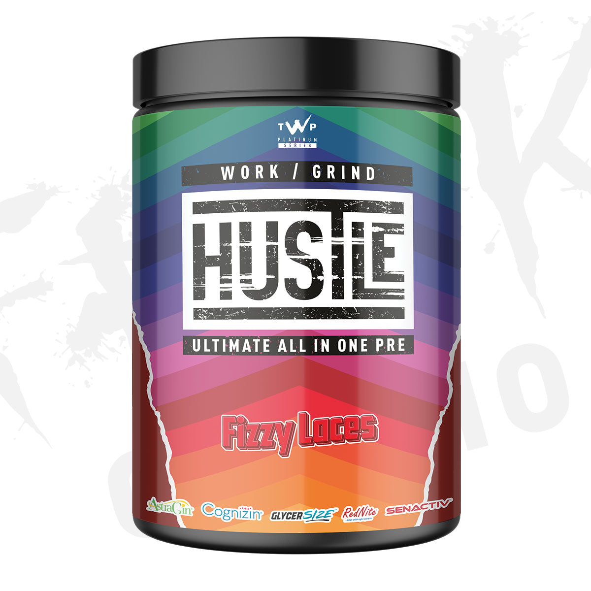 TWP Hustle Pre-Workout (40 Servings) Fizzy Laces packshot