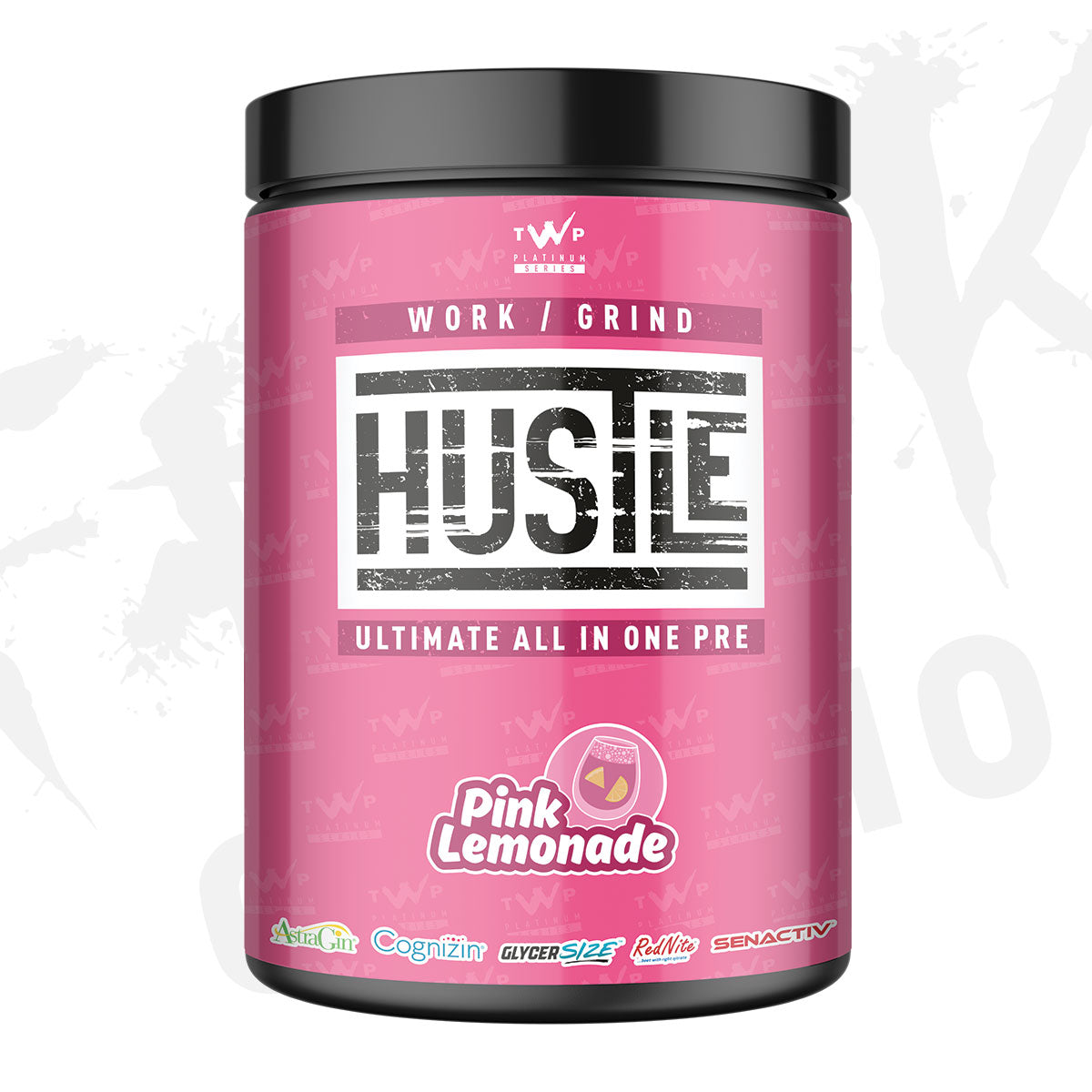 TWP Hustle Pre-Workout (40 Servings) Pink Lemonade packshot