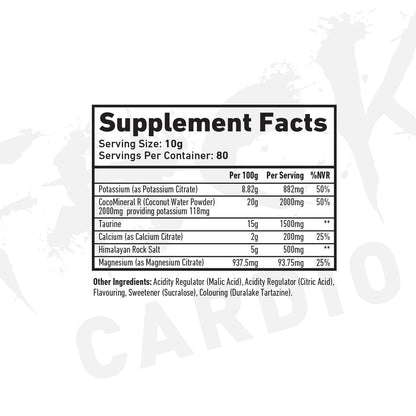 TWP Hydraplenish 800g nutrition