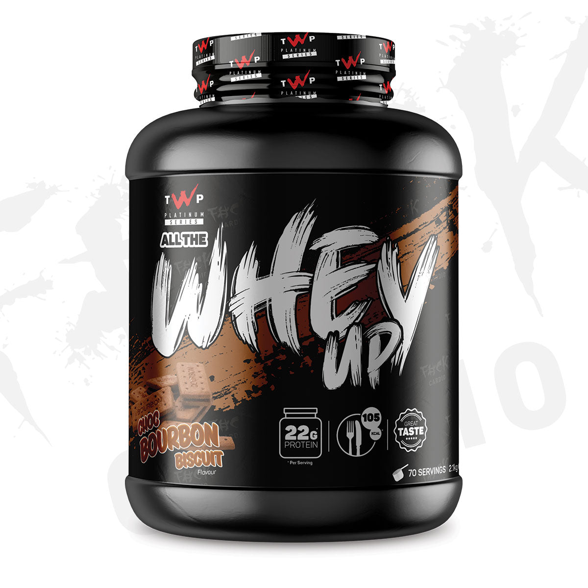 TWP All The Whey Up 2.1kg Chocolate Bourbon packshot