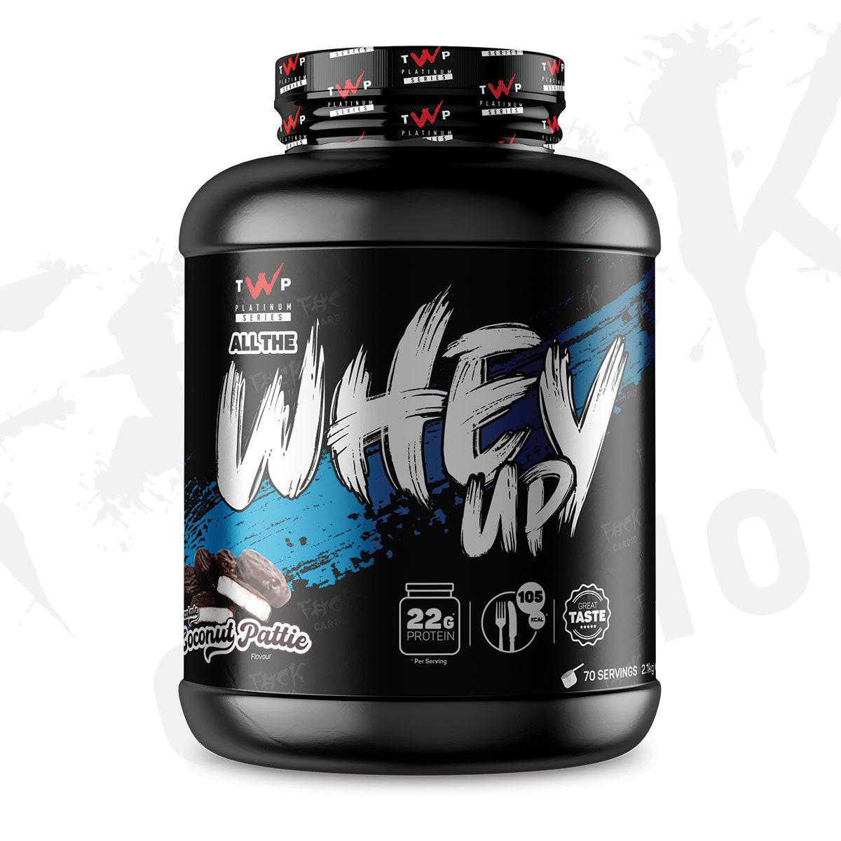 TWP All The Whey Up 2.1kg Coconut Pattie packshot