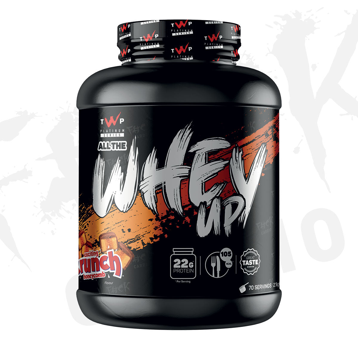 TWP All The Whey Up 2.1kg Exciting Crunch packshot