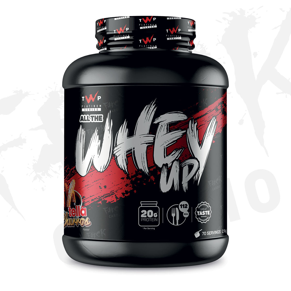 TWP All The Whey Up 2.1kg Tella Churro packshot