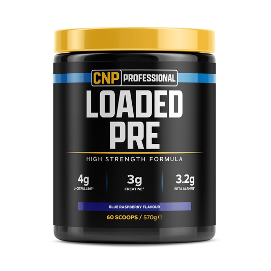 CNP Professional Loaded Pre 570g Blue Raspberry — product pack