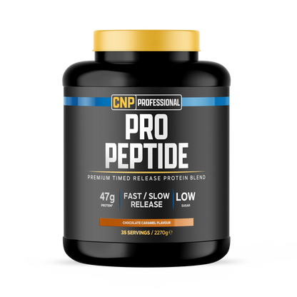 CNP Professional Pro Peptide 2.27kg Chocolate Caramel — product pack