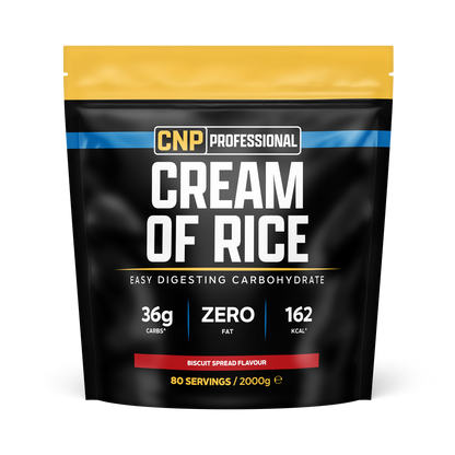 CNP Professional Cream of Rice 2kg Biscuit Spread — product pack