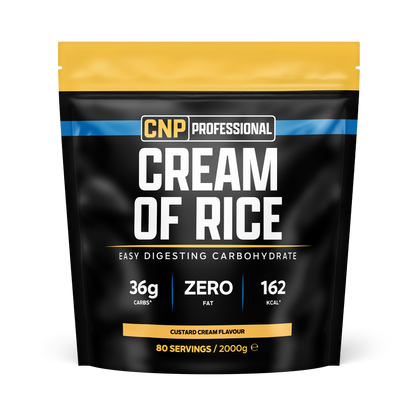 CNP Professional Cream of Rice 2kg Custard Cream — product pack
