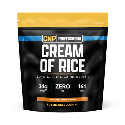 CNP Professional Cream of Rice 2kg Chocolate Caramel — product pack
