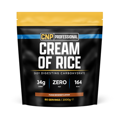 CNP Professional Cream of Rice 2kg Fudge Brownie — product pack