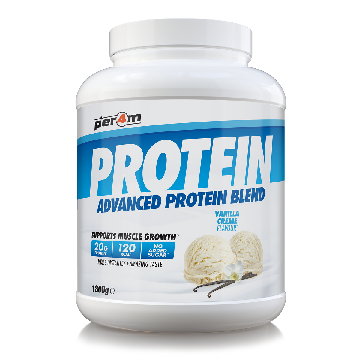 Per4m Advanced Protein 1.8kg Vanilla Creme — product pack