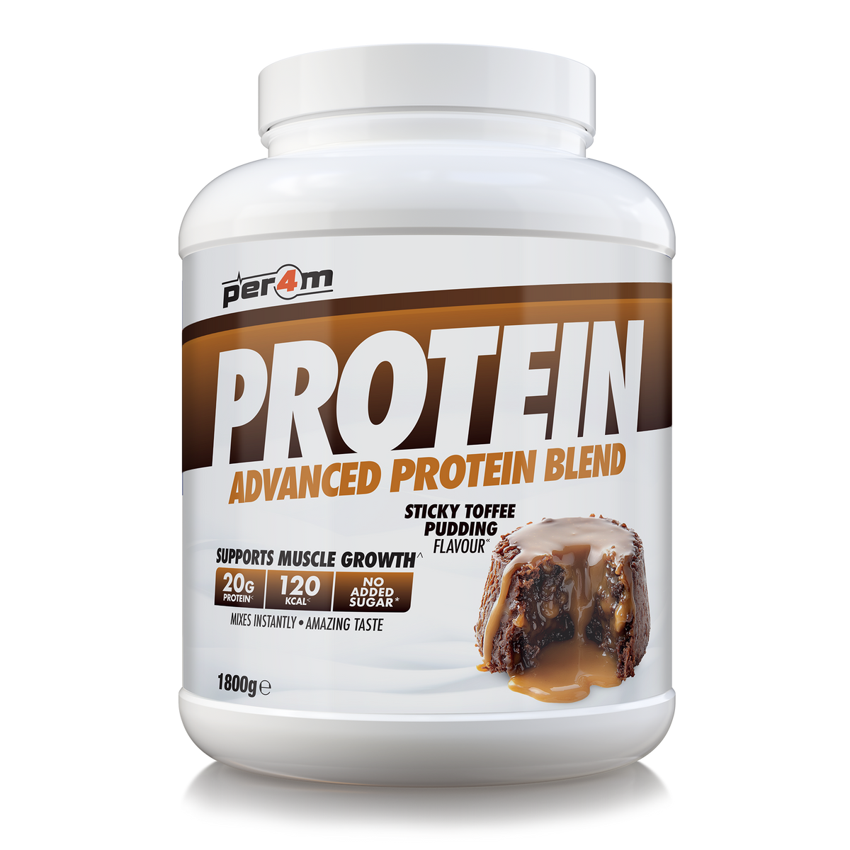 Per4m Advanced Protein 1.8kg Sticky Toffee Pudding — product pack