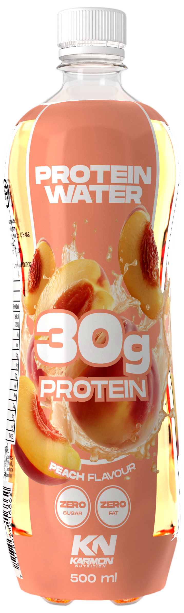 NXT Nutrition KN Protein Water 12x500ml Peach — product pack