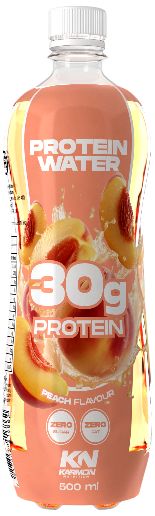 NXT Nutrition KN Protein Water 12x500ml Peach — product pack