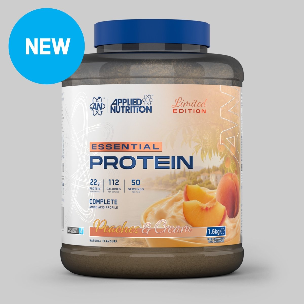 Applied Nutrition Essential Protein 1.6kg Peaches & Cream - Limited Edition — product pack