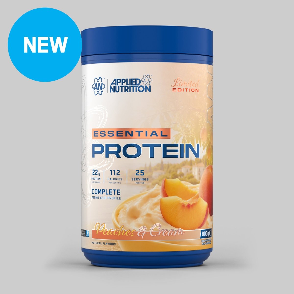 Applied Nutrition Essential Protein 800g Peaches & Cream - Limited Edition — product pack