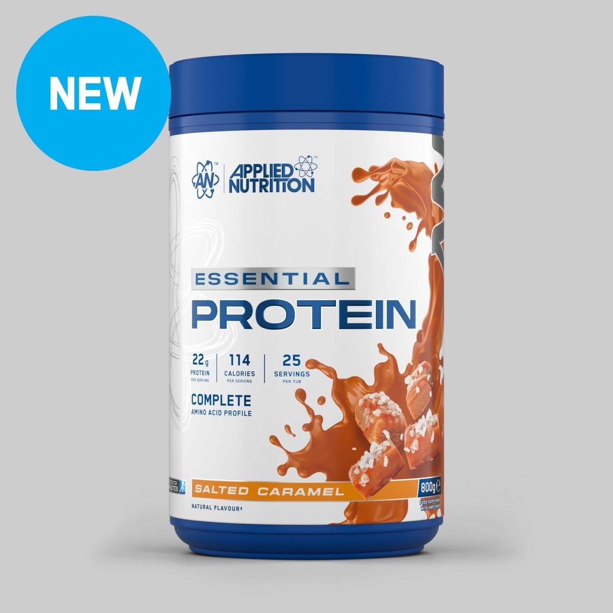 Applied Nutrition Essential Protein 800g Salted Caramel — product pack