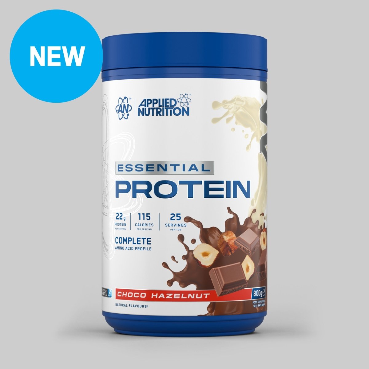 Applied Nutrition Essential Protein 800g Choco Hazelnut — product pack