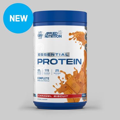 Applied Nutrition Essential Protein 800g Caramel Biscuit — product pack
