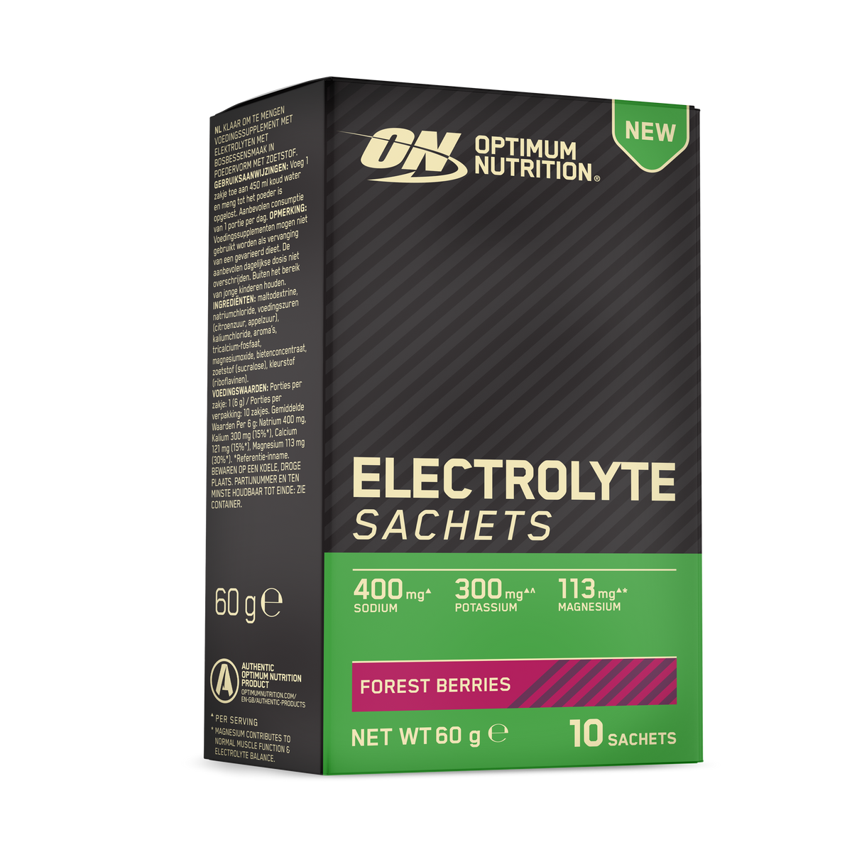 Optimum Nutrition Forest Berries Electrolytes — 10-sachet pack