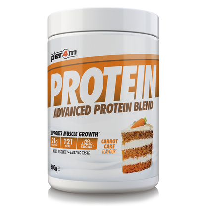 Per4m Advanced Protein 800g Carrot Cake — product pack