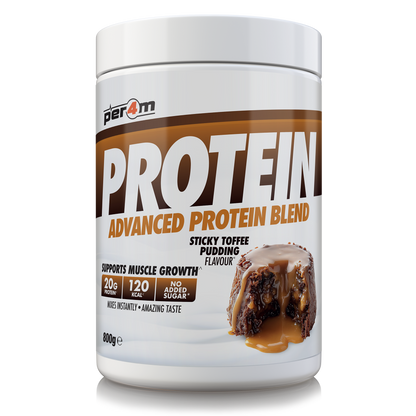 Per4m Advanced Protein 800g Sticky Toffee Pudding — product pack