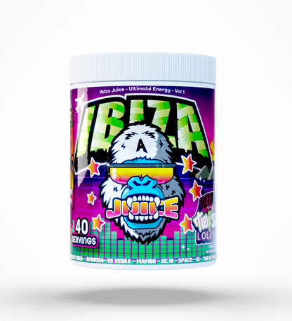 Gorillalpha Ibiza Juice 480g — Ultimate Twister Lollipop — product front
