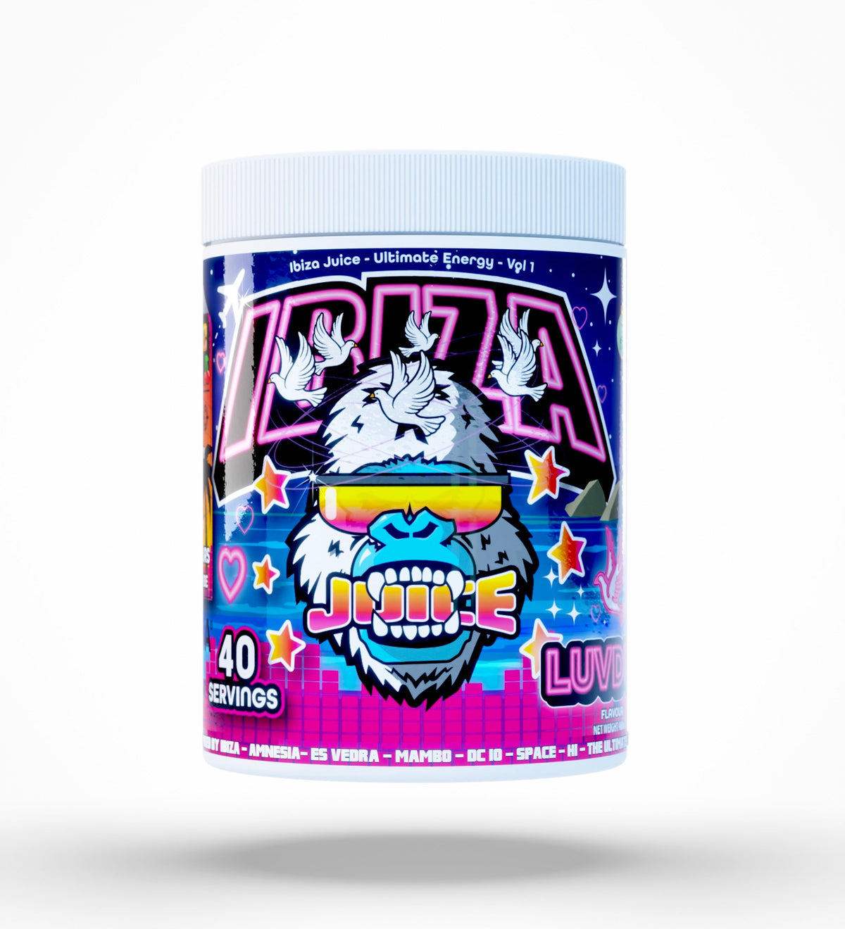 Gorillalpha Ibiza Juice 480g — LUVD UP — product front