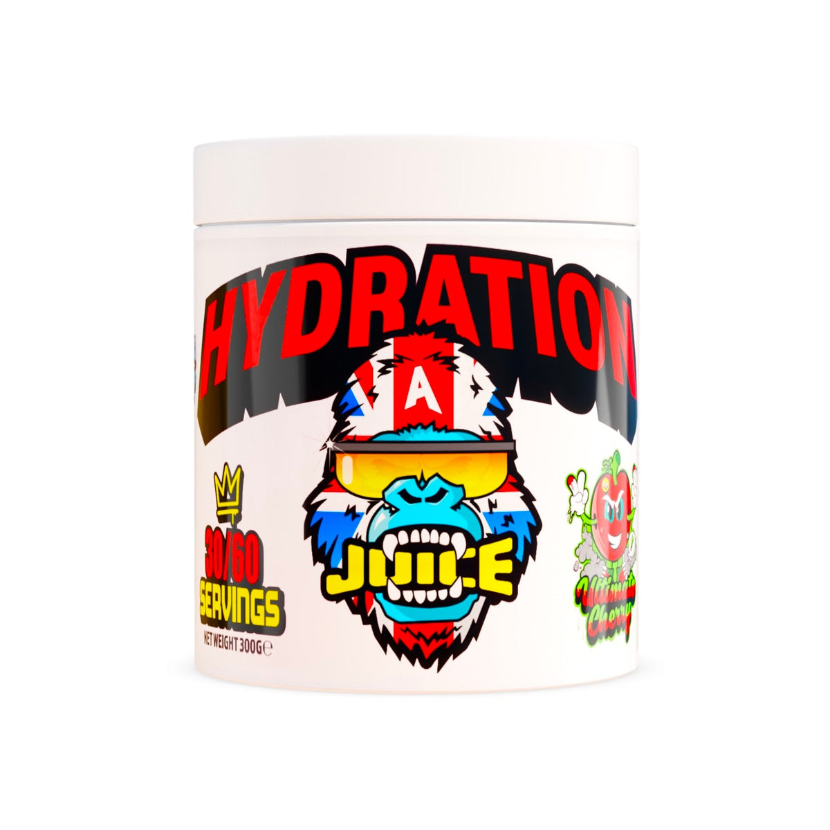 Gorillalpha Hydration Juice 300g — Ultimate Cherry — product front